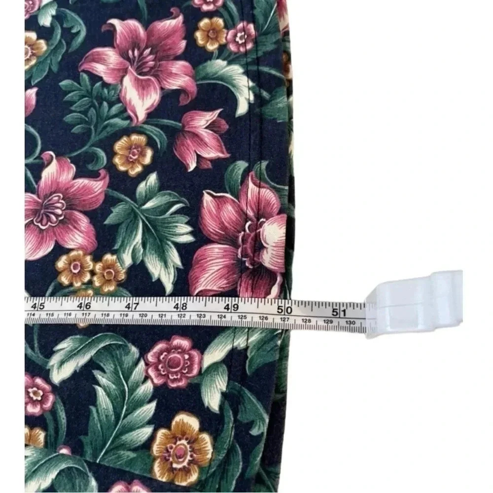 VTG No Boundaries Summer Dress 90s Floral Tie Back Spaghetti Strap SZ Medium - Picture 10 of 12